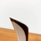 Sculptural porcelain vase from mid-century Germany by Lindner.