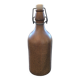 Beige stoneware bottle