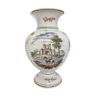 Moustiers earthenware vase