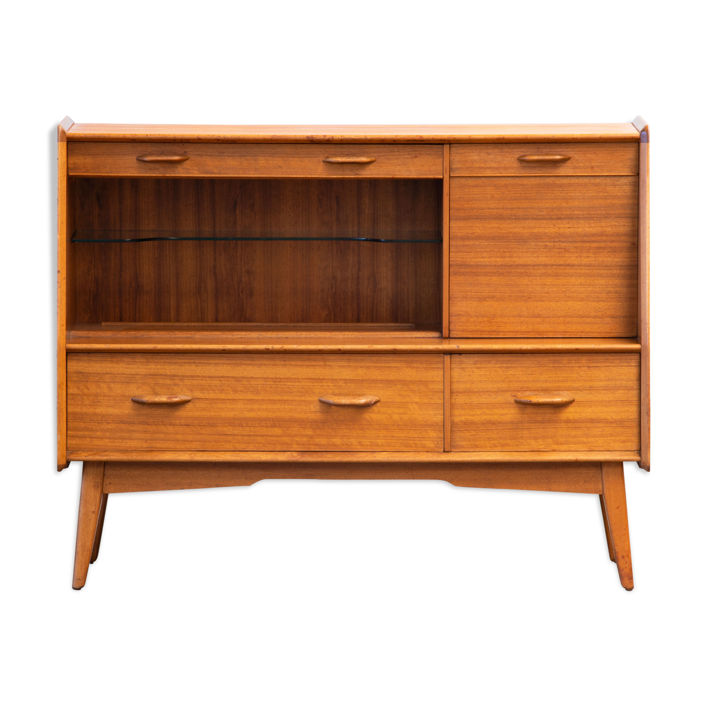 Scandinavian teak side board