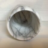 Gray marble vase