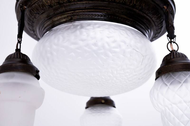 Chandelier, Poland, 1940s