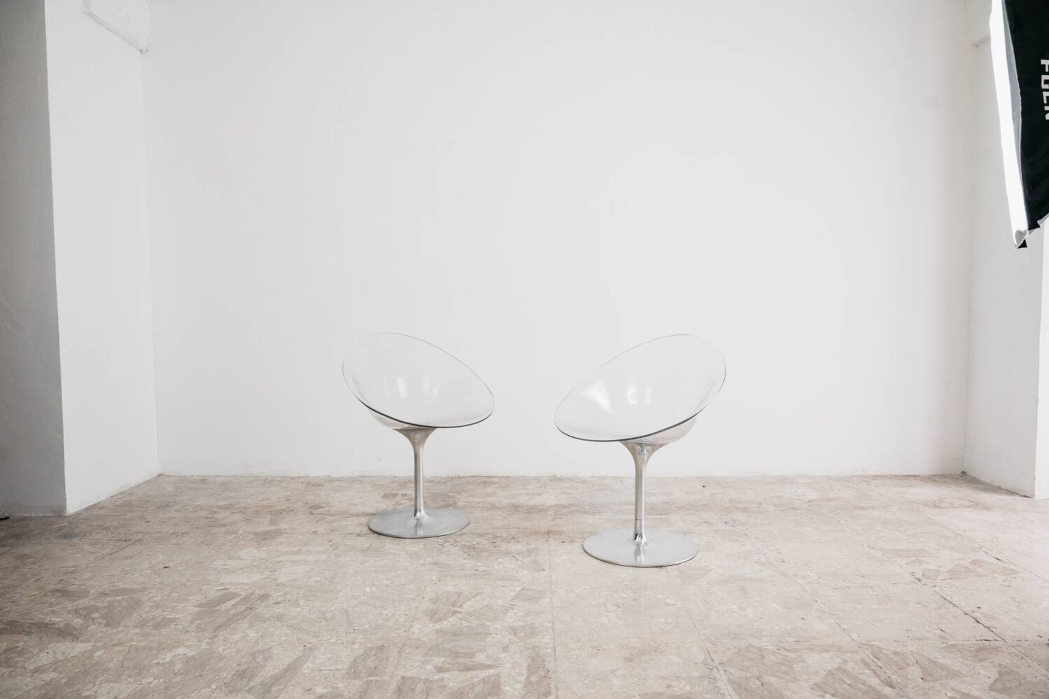 Pair of Eros Armchairs by Philippe Starck for Kartell 70