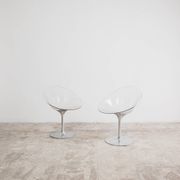 Pair of Eros Armchairs by Philippe Starck for Kartell 70