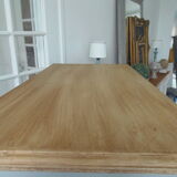 Vintage chest of drawers green gray, 5 drawers, wooden top.