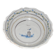 Nevers earthenware bowl with revolutionary decoration, 18th century