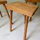Lot de 3 petits tabourets tripodes