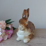 Old rabbit pie dish, ceramic terrine