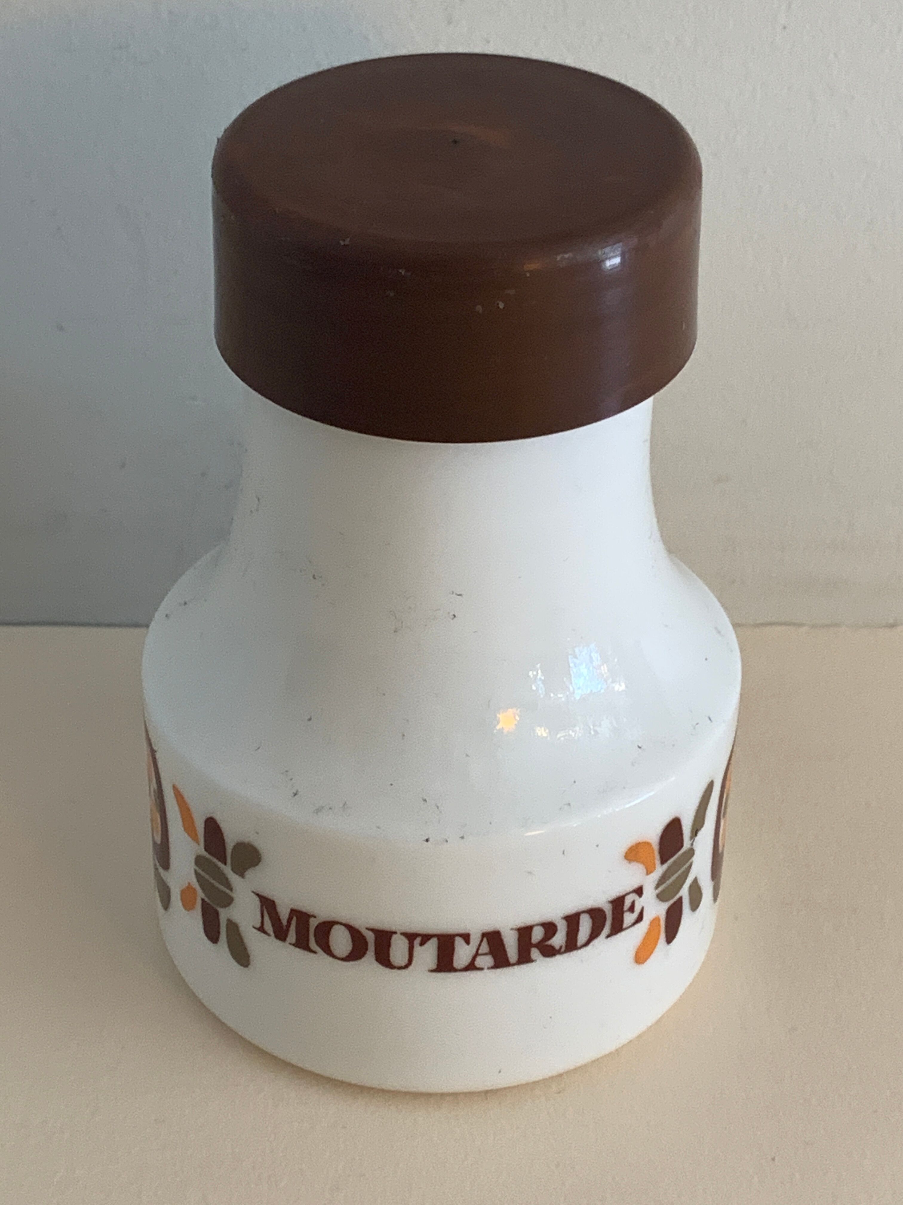 Mustard or Mobil mustard pot