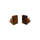 Supports de livres en bois vintage français