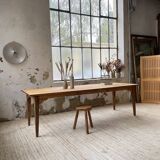 Farmhouse table with spindle legs 2.50m