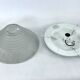 Vintage Large Egina 38 ceiling lamp by Angelo Mangiarotti for Artemide. Italy 1970s