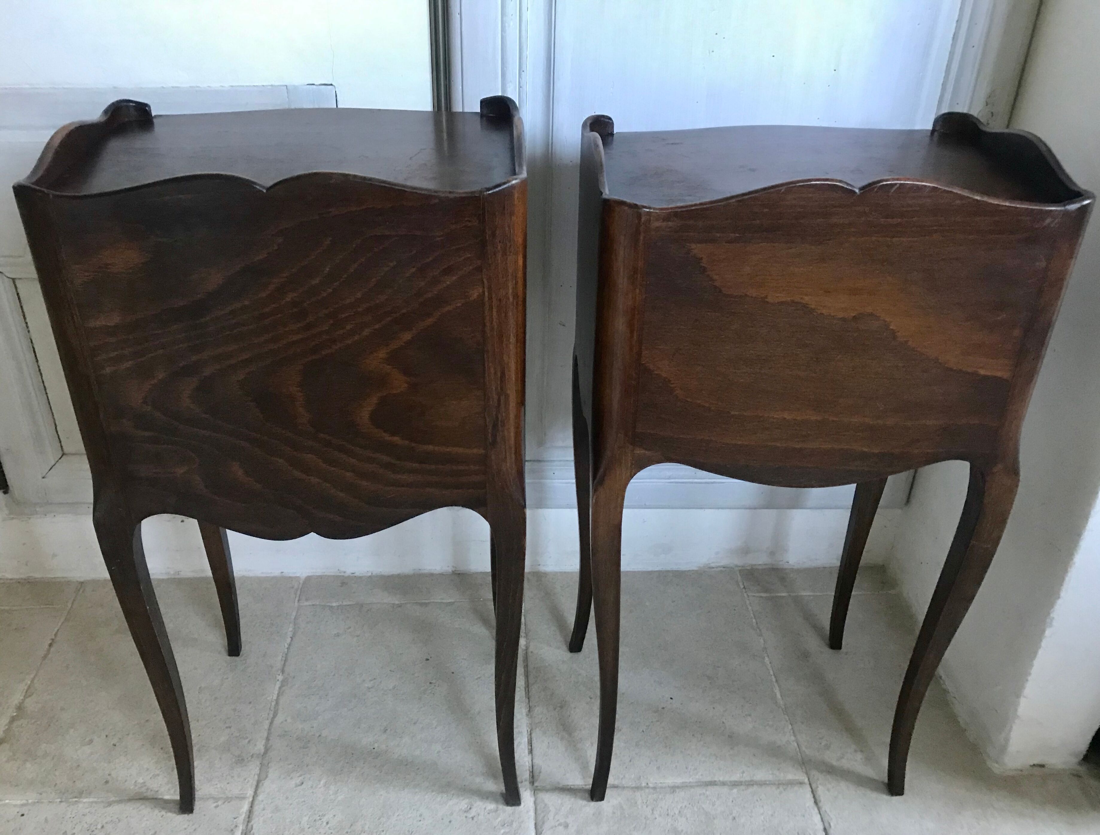 Pair of Louis XV-style bedside tables