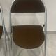 Set of 4 folding chairs in Trigano Hestia fabric