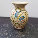 Old Vase Sandstone Alsace GRAESSEL Beige Décor Chisled Made In FRANCE Vintage