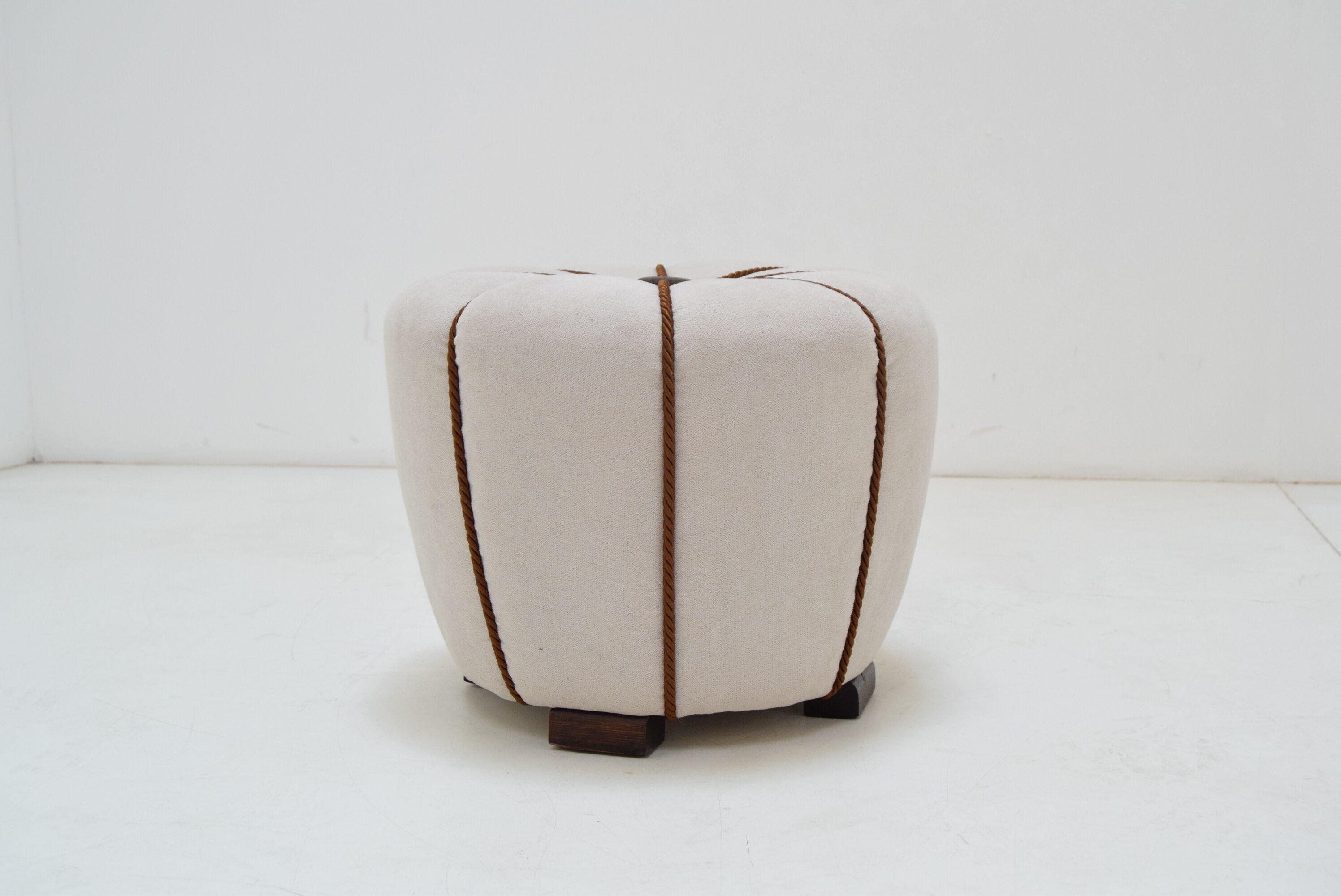 Armchair and Tabouret by Jindrich Halabala, 1950's.