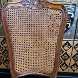Suite de 6 chaises de style Louis XV en cannage