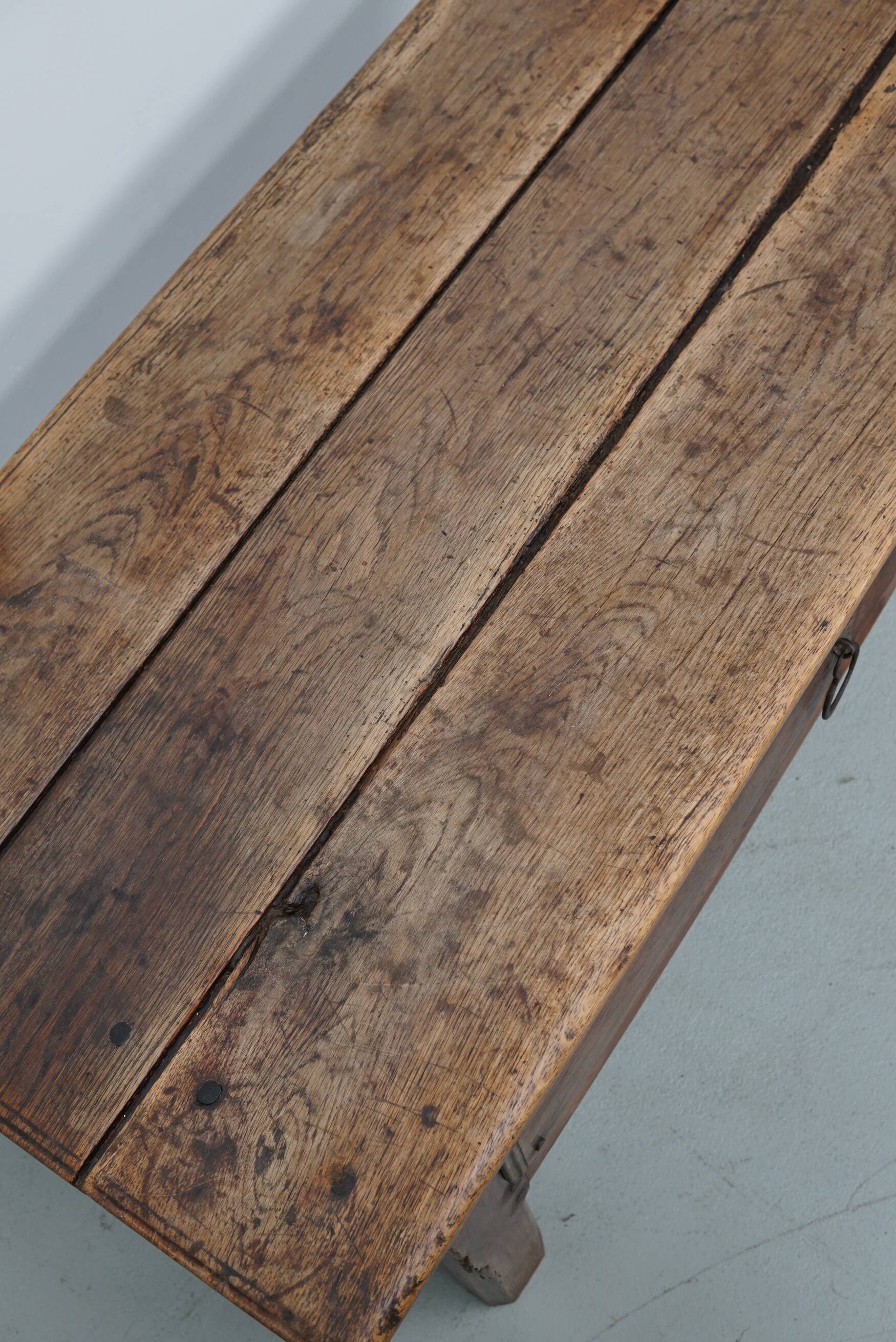 Spanish 18th Century Farmhouse Rustic Chestnut Coffee Table