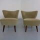 Set of German Organic Club Chairs, 1950s