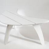 Trois tables basses de jardin par Huguonnet