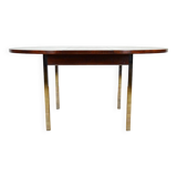 Rosewood and Chrome Dining Table 1960