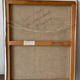 Abstract rose signed