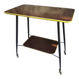 Rare vintage 60's / 70's side table - Retro industrial design