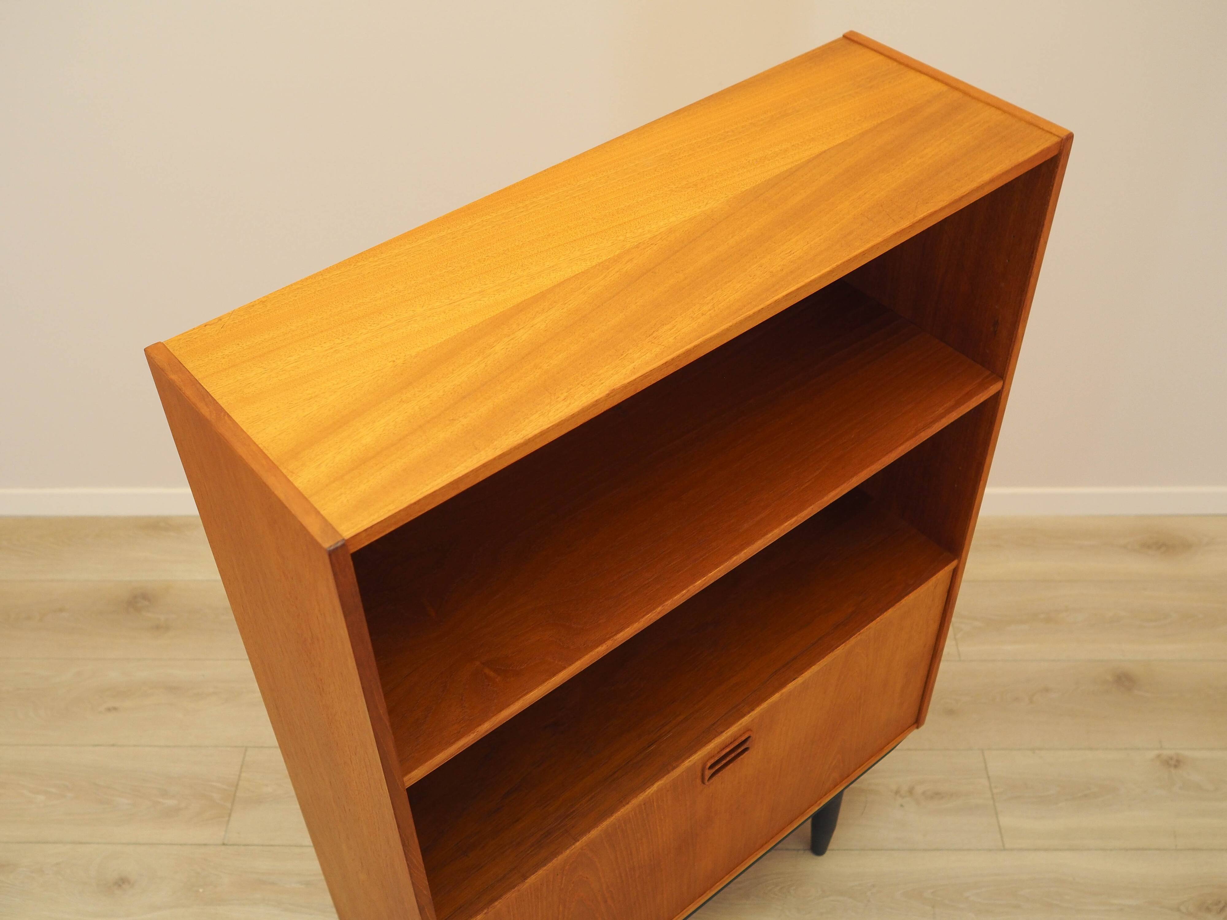 Teak bookcase, Danish design, 1970s, made in Denmark