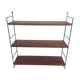 Étagère murale années 60,String,noyer