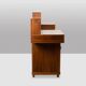 Silvio Coppola, for Bernini. Walnut enfilade with gradin. 1960s.