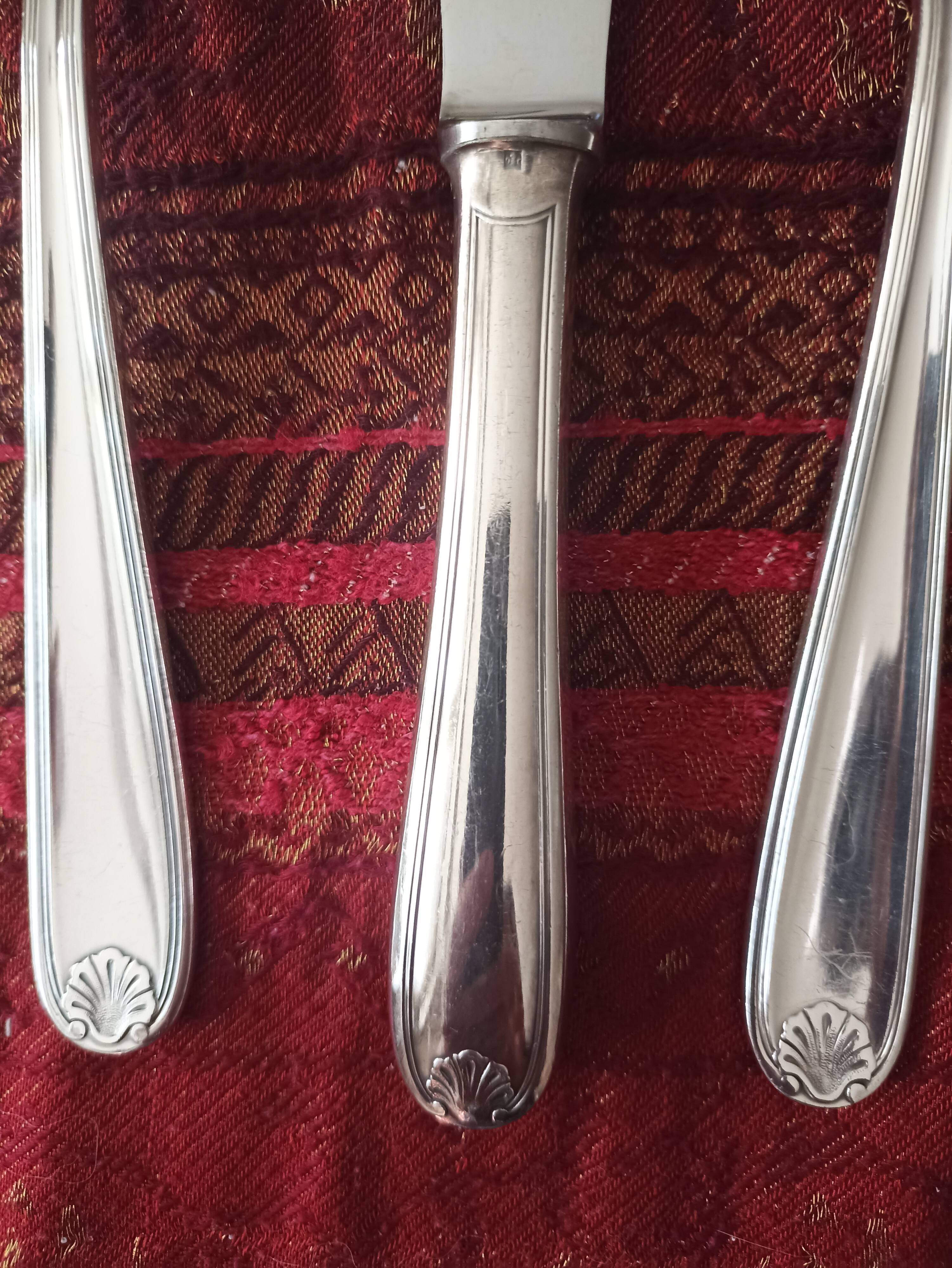 Silverware set Christofle