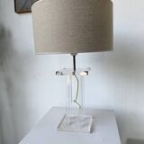 David Lange Lucite Table Lamp