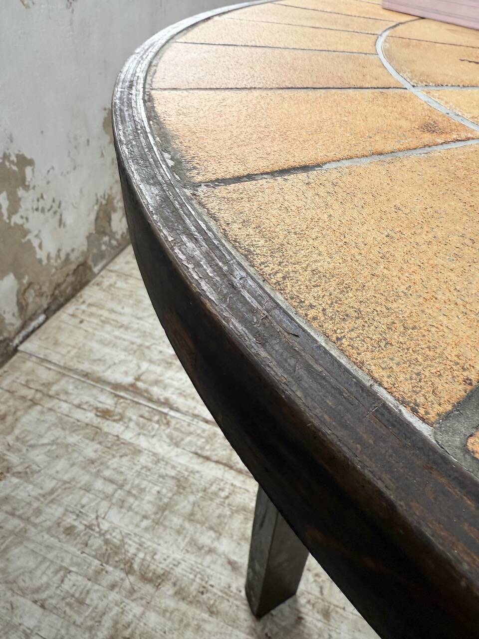 Herbier Capron ceramic dining table