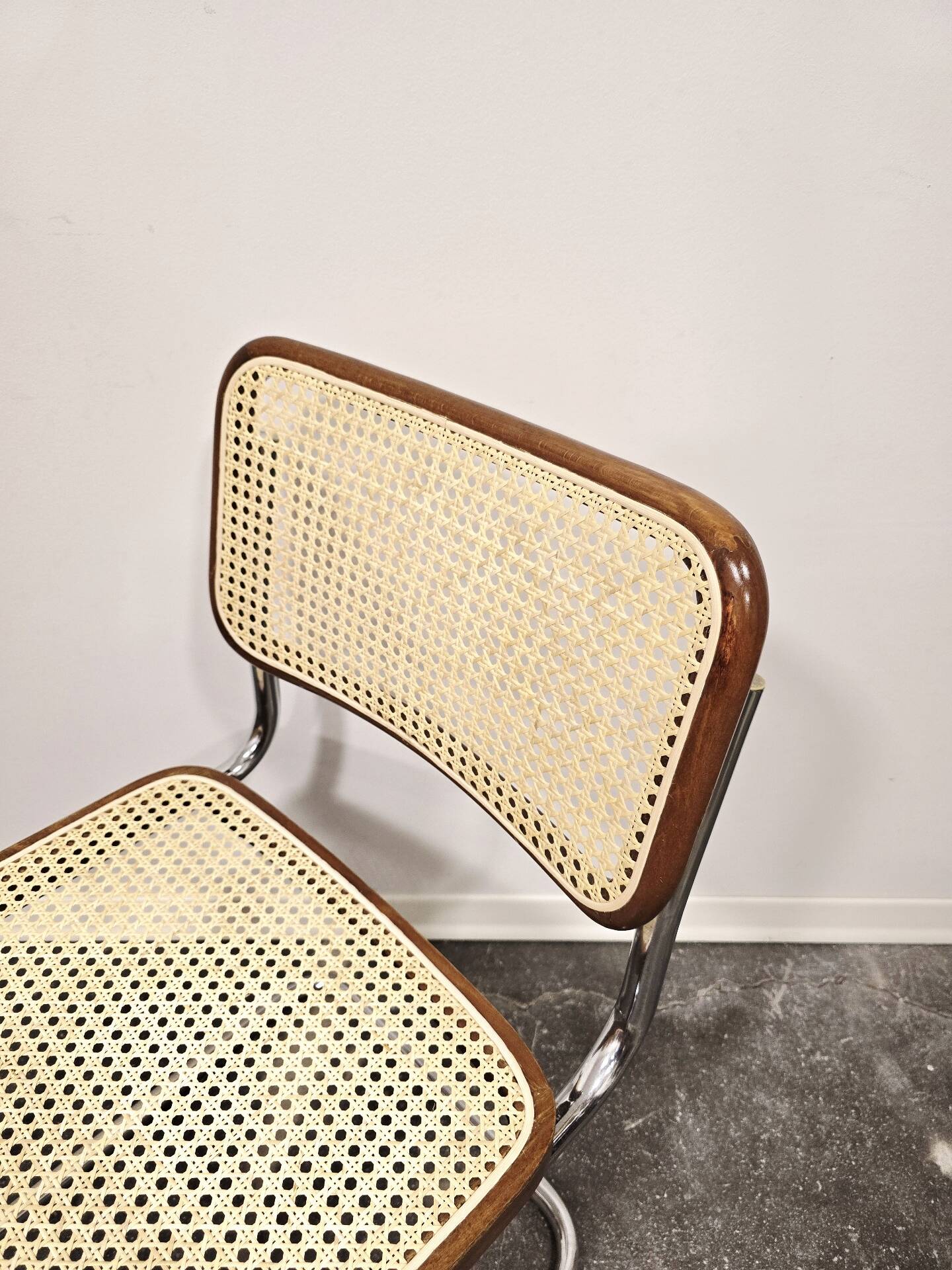 Chaise Cesca rénovée, années 90