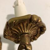 Bronze wall lamp