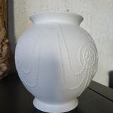 Porcelain biscuit vase M Frey Kaiser