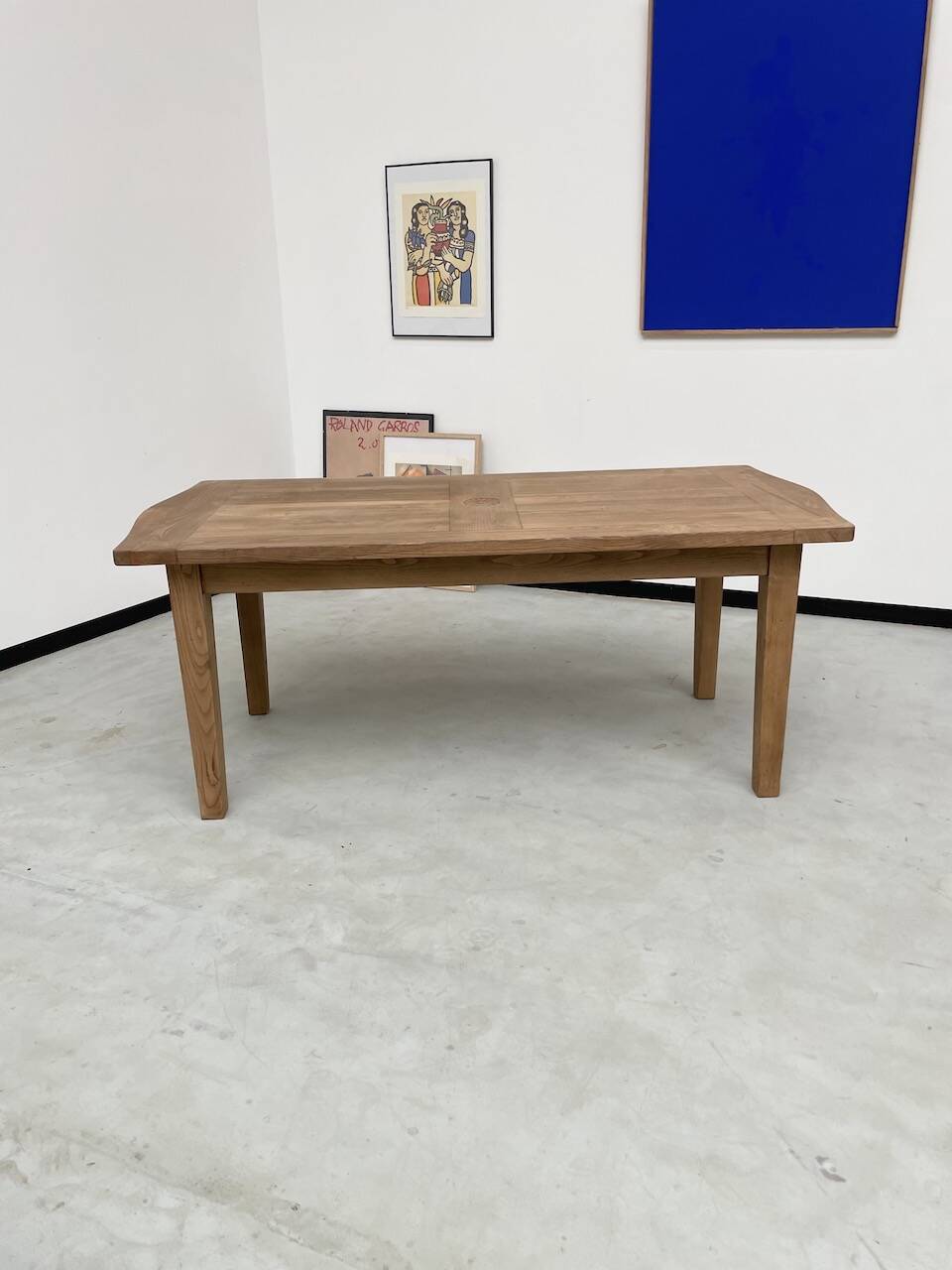 Oak farmhouse table 270 cm with extensions