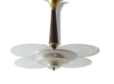 Magnifique lustre papillon art déco Années 20/ 30 vintage 20s 30s French art deco chandelier