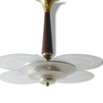 Magnificent chandelier Butterfly art deco years 20 / 30 vintage 20s 30s French art deco candlestick