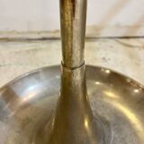 Modernist umbrella stand in chrome tube