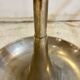 Modernist umbrella stand in chrome tube