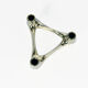 1970s modern modular candlestick designed by W. Stoff & H. Nagel, Germany