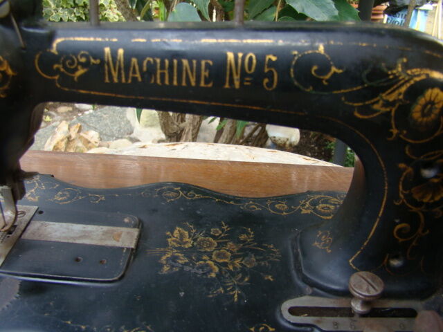 Old sewing machine