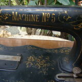 Old sewing machine