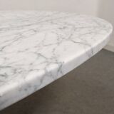 Oval marble coffee table by Horst Brüning, 1960s-1970s