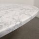 Oval marble coffee table by Horst Brüning, 1960s-1970s