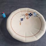 Plat en faïence de Sarreguemines