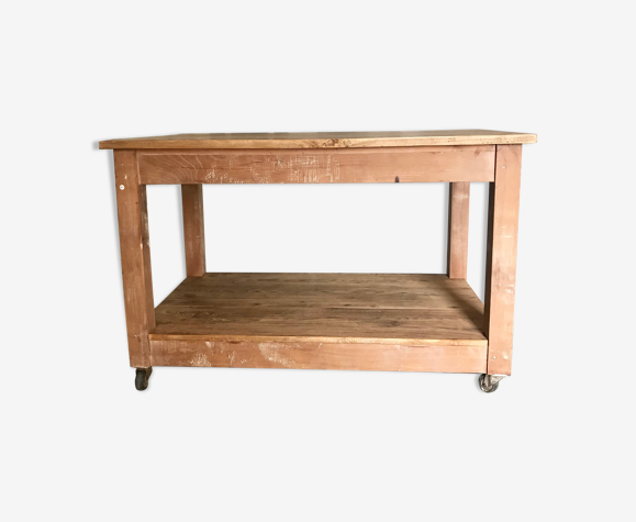 Table drapier en bois