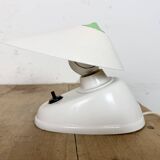 Vintage White Bakelite Table Lamp, 1950s