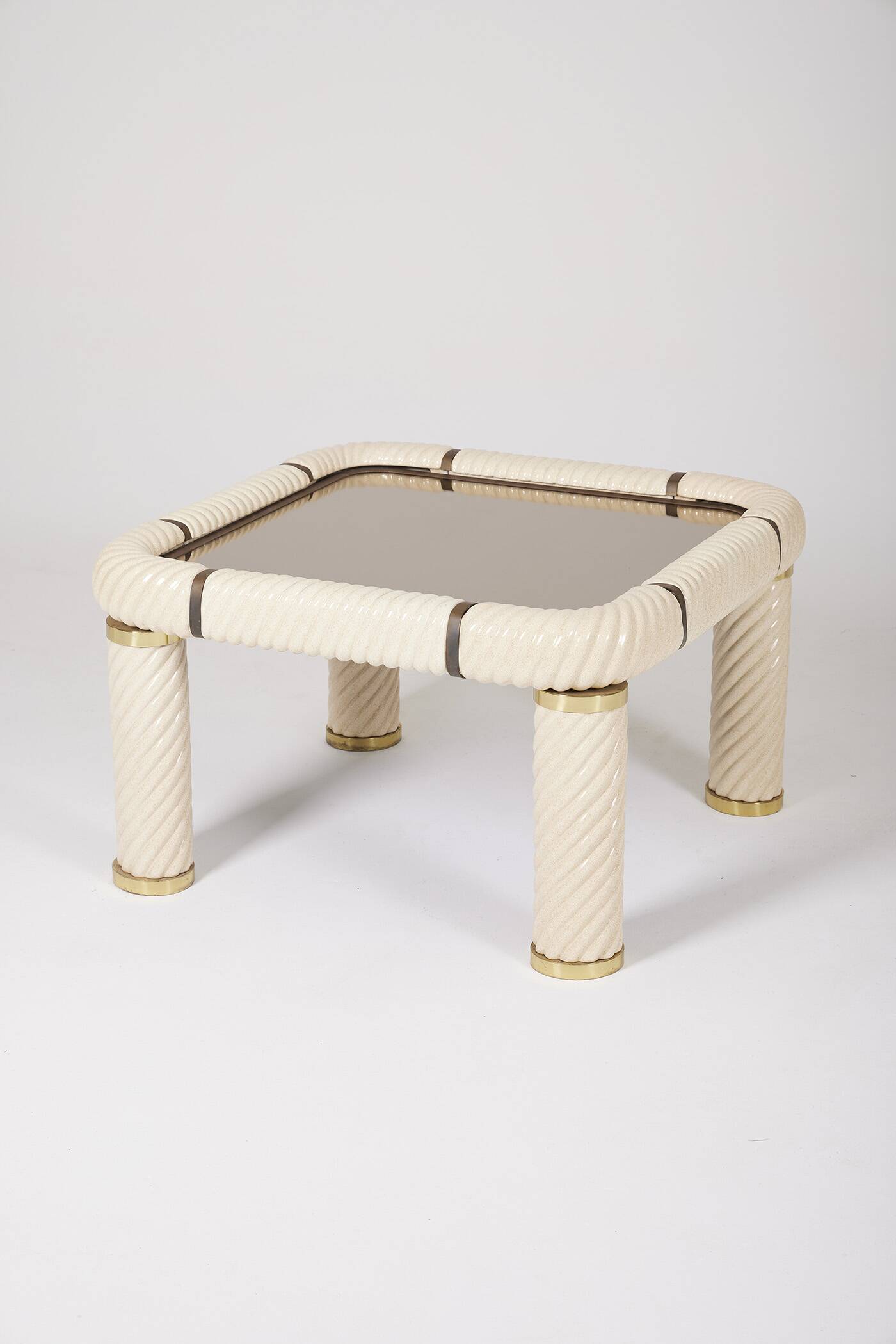Tommaso Barbi ceramic coffee table, 1960s